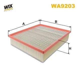 WA9203   (004/7) WIX Фільтр повітря