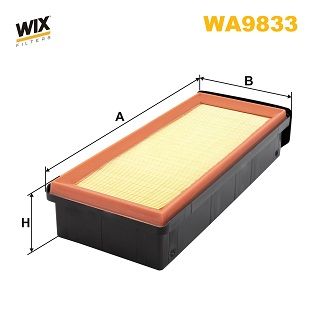 WA9833  (028/7) WIX Фільтр повітря