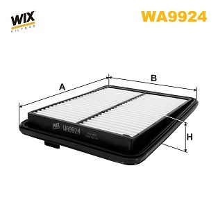 WA9924   (124/5) WIX Фільтр повітря