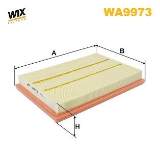 WA9973 (158/7) WIX Фільтр повітря