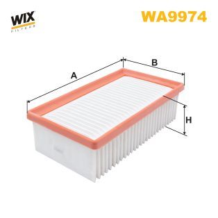 WA9974   (136/1) WIX Фільтр повітря