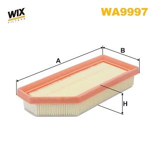 WA9997   (136/2) WIX Фільтр повітря