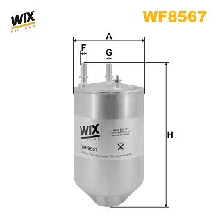 WF8567   (985/4) WIX Фільтр палива