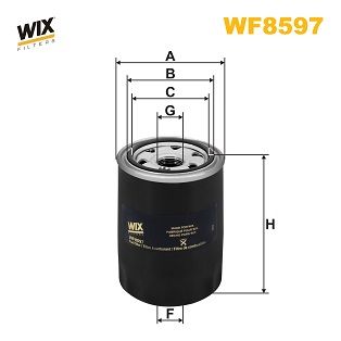 WF8597   (922/2)  WIX Фільтр палива