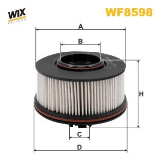 WF8598   (874/3) WIX Фільтр палива
