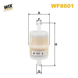 WF8601   WIX Фільтр палива