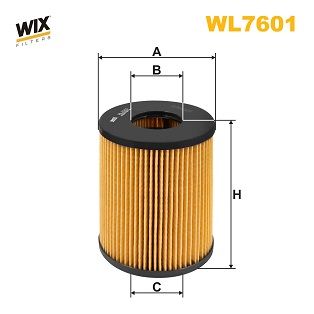 WL7601   (664/1) WIX Фільтр масла