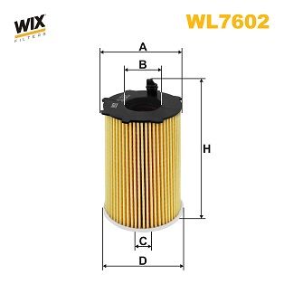 WL7602   (674/10) WIX Фільтр масла