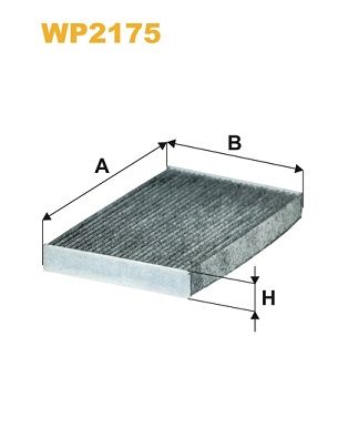 WP2175   (1408A) WIX Фільтр салону