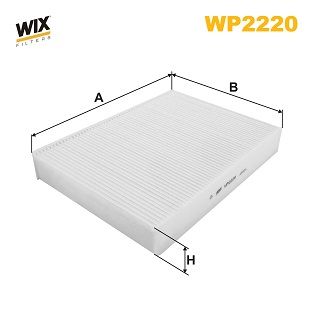 WP2220   (1434)  WIX Фільтр салону