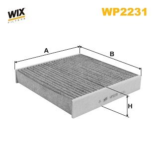 WP2231   (1437A) WIX Фільтр салону