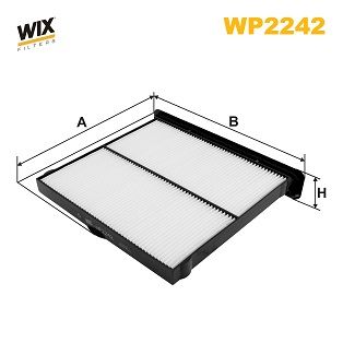 WP2242   (1443)  WIX Фільтр салону