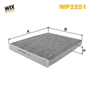 WP2251   (1447A)  WIX Фільтр салону