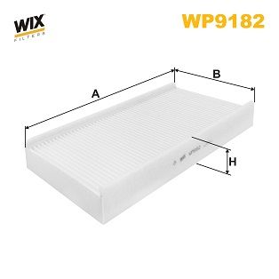 WP9182   (1147)  WIX Фільтр салону