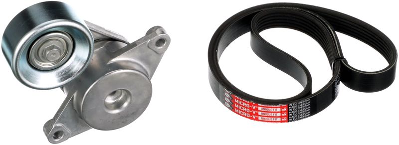K016PK1098XS (7884-23167)  Комплект ременів GATES MICRO V WP KIT