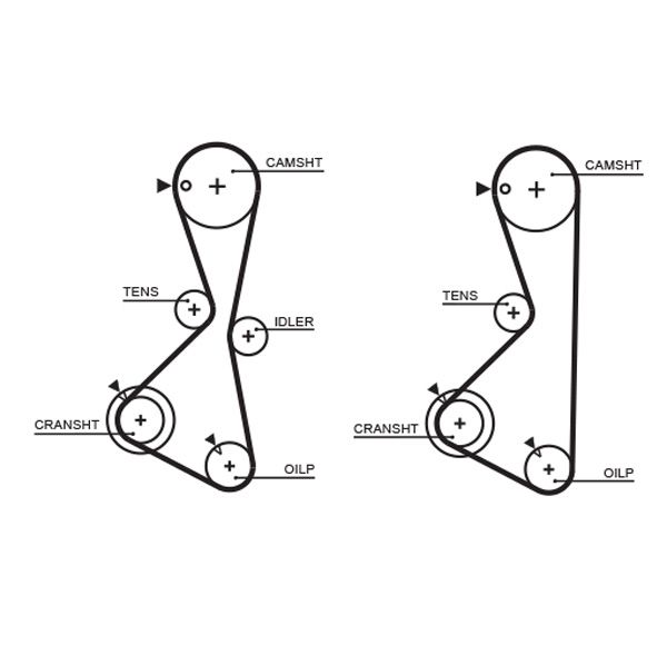 K025373XS (7883-11610)  Комплект ременя ГРМ GATES  POWERGRIP KIT GATES