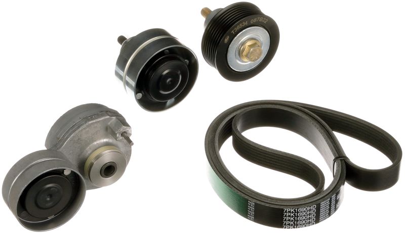 K027PK1690HD (8572-20175) Комплект ременів GATES FLEETRUNNER MVK
