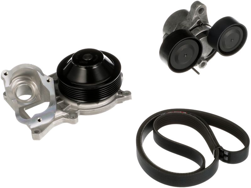 KP236PK1700 (7884-25050)  Комплект ременів GATES MICRO V WP KIT