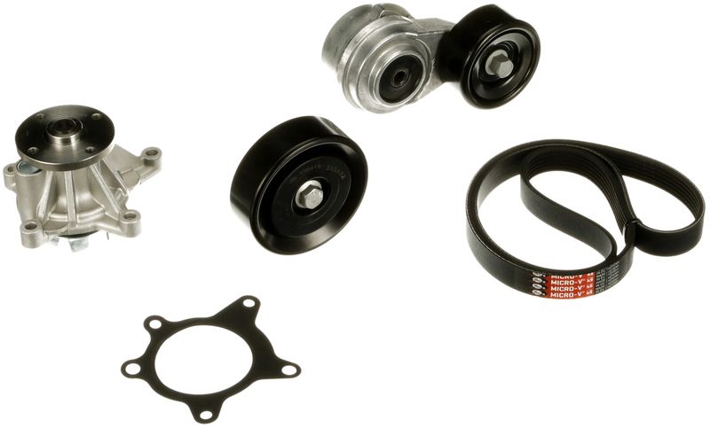 KP96PK2138 (7884-25062)  Комплект ременів GATES MICRO V WP KIT