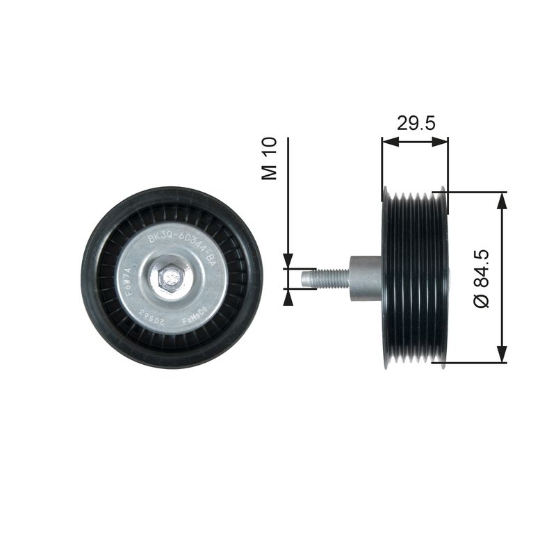 T36536 (7803-25536)  Обвідний ролик GATES DRIVEALIGN MV IDLER
