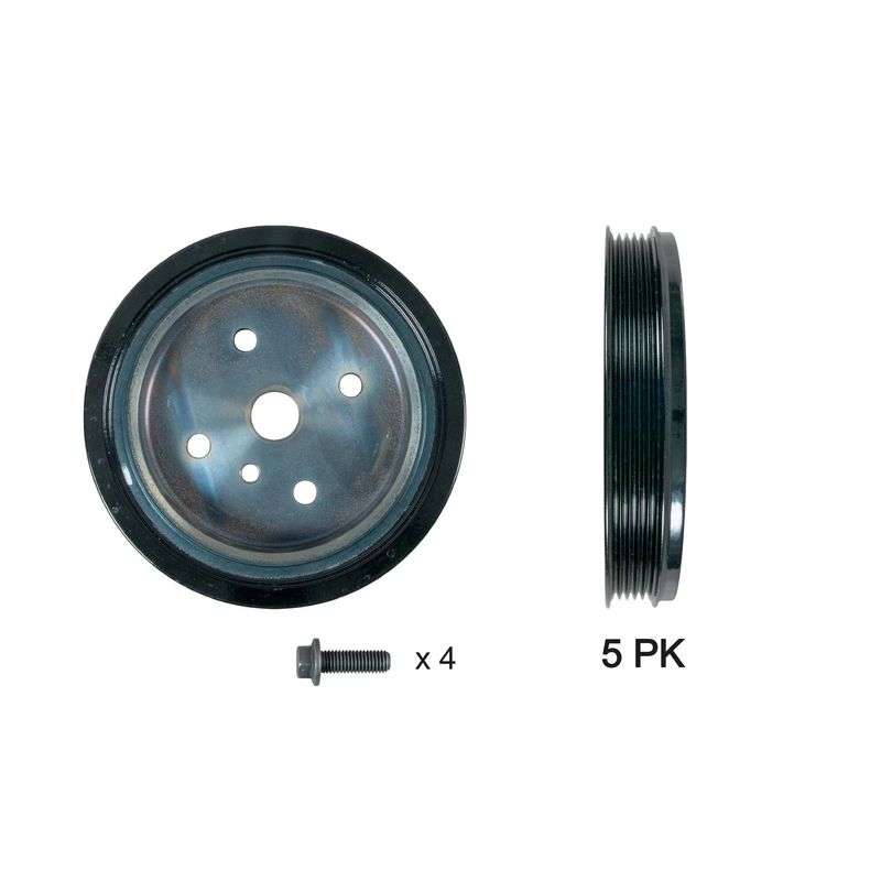 TVD1161A (7845-20161)  Шків колінчастого валу (демпфер) GATES DA