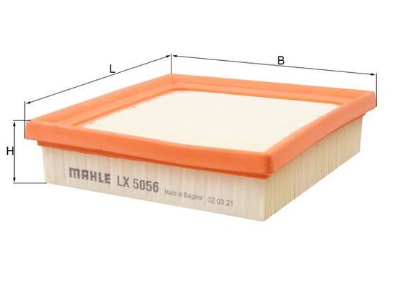LX5056 Фільтр повітря (KNECHT)