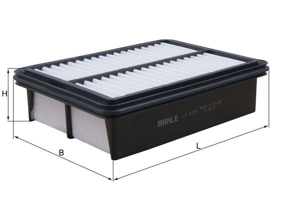 LX5799 Фільтр повітря (KNECHT)