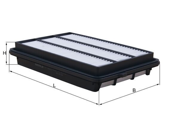 LX5820 Фільтр повітря (KNECHT)