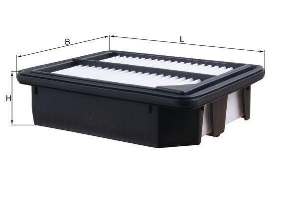 LX5966 Фільтр повітя (KNECHT)