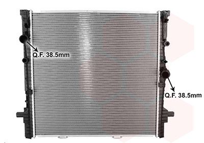 VAN WEZEL 06012764 Радіатор охолодження BMW X5 (G05)/X6 (G06) 18- (B58)