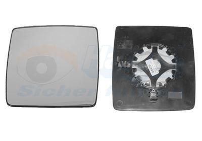 VAN WEZEL 3789831 Скло дзеркала Opel Combo 01- (L)