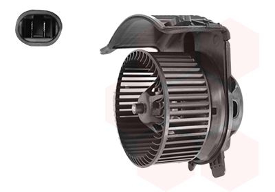VAN WEZEL 4328773 Моторчик пічки Renault Scenic II 1.5-2.0 dCi 03-