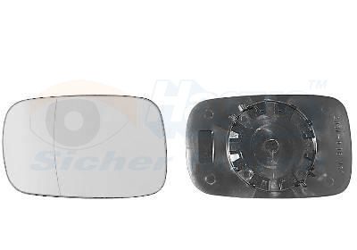 VAN WEZEL 4348832 Скло дзеркала Renault Laguna II 01-07 (R)