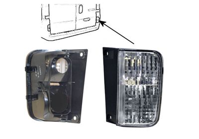 VAN WEZEL 4395930 Ліхтар задній Opel Vivaro/Renault Trafic 01- (R)