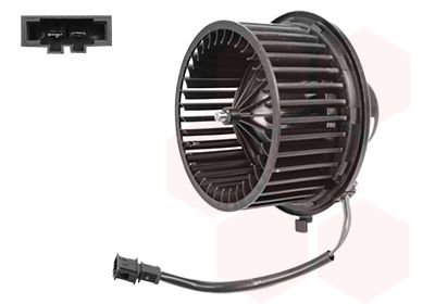 VAN WEZEL 5875773 Моторчик пічки VW T4 1.9-2.5TDI 92-03