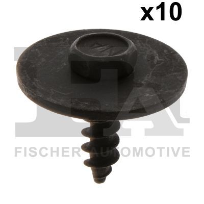 FA1 107000510 Гвинт саморізний (к-кт 10шт) (кріплення деталей кузова) BMW (5x20) (чорний)