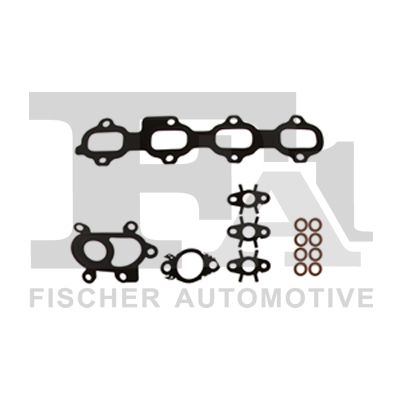 FA1 KT120700E Комплект для монтажу, компресор