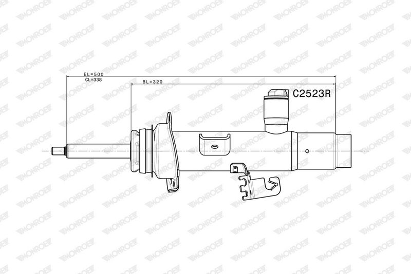 MONROE C2523R Амортизатор