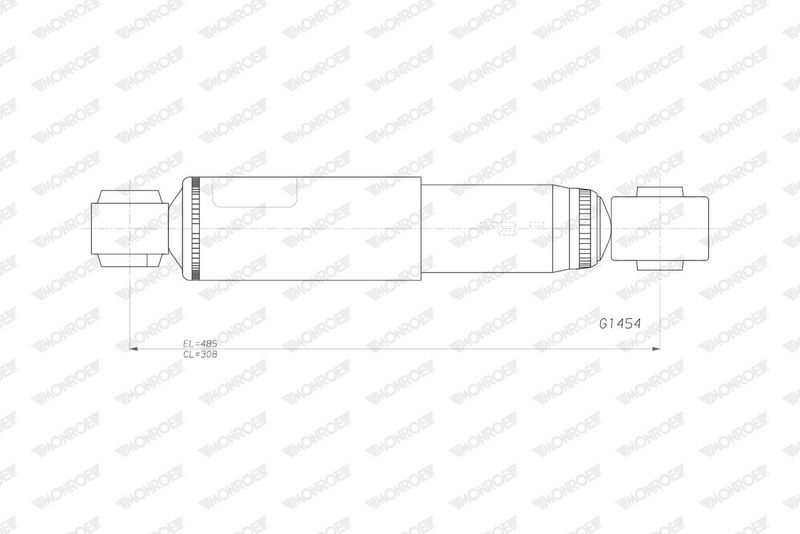 G1454 Monroe Амортизатор задній