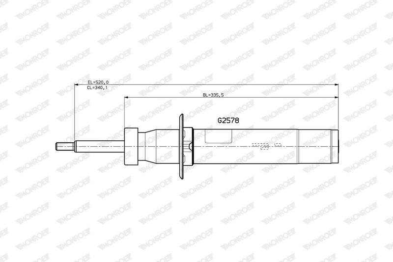 MONROE G2578 Амортизатор