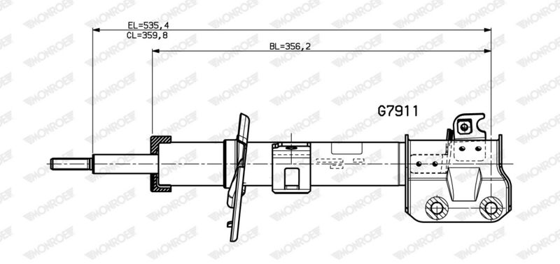 MONROE G7911 Амортизатор