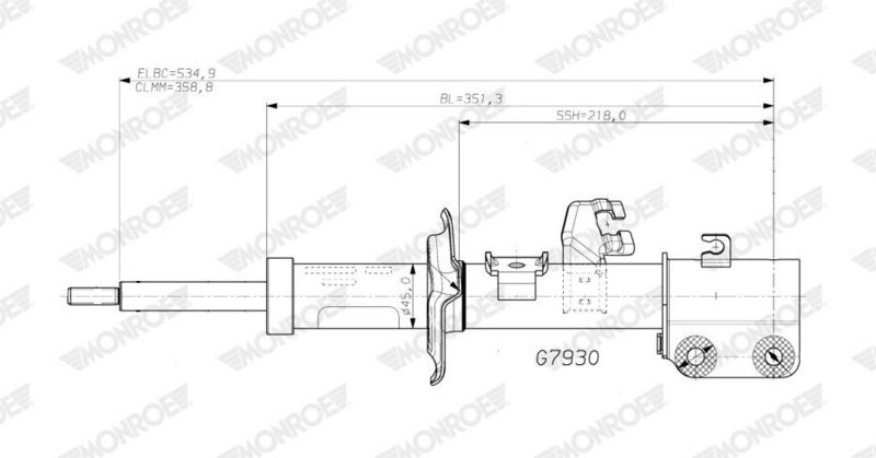 MONROE G7930 Амортизатор