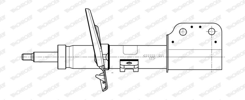 G8653 Monroe Амортизатор газомасляний