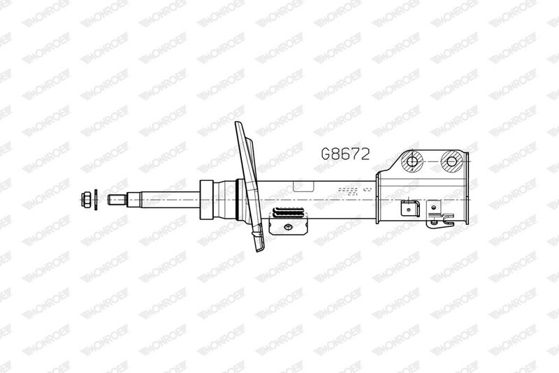 MONROE G8672 Амортизатор