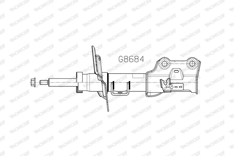 MONROE G8684 Амортизатор