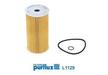PURFLUX L1129 Фільтр масляний Chrysler Grand Voyager 2.8 CRD 07-