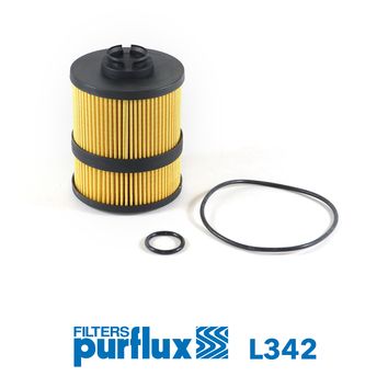 PURFLUX L342 Фільтр масляний Opel Vectra C 3.0 CDTI 03-08/Renault Espace IV 3.0 dCi 02-