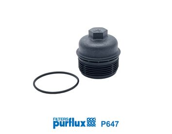 P647 Кришка, корпус оливного фільтра (PURFLUX)