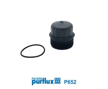 P652 Кришка, корпус оливного фільтра (PURFLUX)