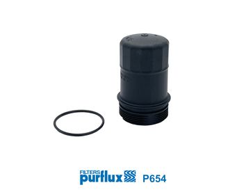 P654 Кришка, корпус оливного фільтра (PURFLUX)
